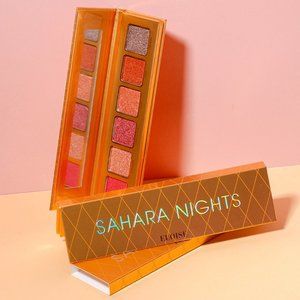 ELOISE BEAUTY Vegan Sahara Nights Eye Shadow Palette 6 Shade Metallic NEW in Box